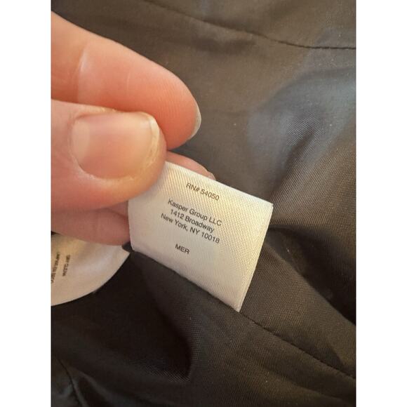 EVAN PICONE BLACK LABEL WOMEN'S BLACK & WHITE BLAZER SIZE 14 - Picture 13 of 15